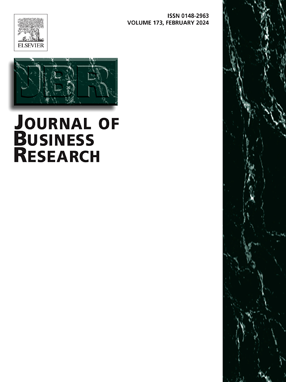 Go to journal home page - Journal of Business Research